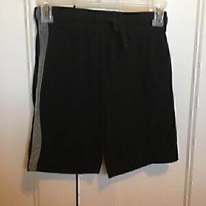 Black and gray boys size medium 7/8 shorts nwot